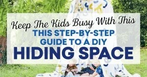 Keep The Kids Busy With This Step-By-Step Guide To A DIY Hiding Space