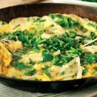 Simple Cheese and Herb Omelette Recipe
