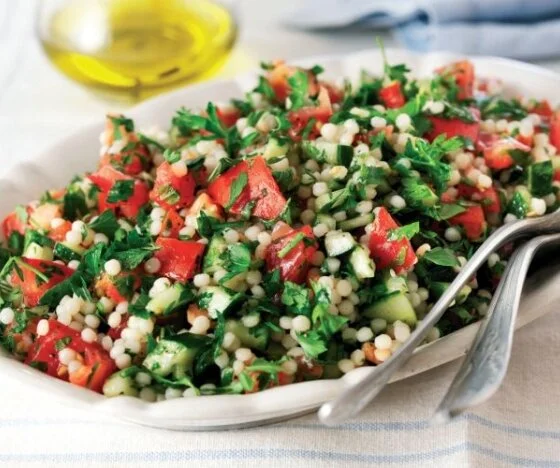 Giant Couscous Tabbouleh Recipe