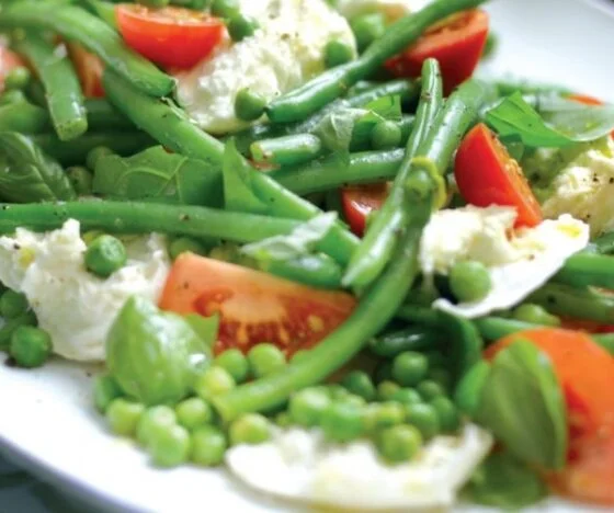Green Bean and Mozzarella Salad Recipe