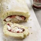 Swiss Roll with Strawberry Conserve Recipe: Cook Vegetarian Magazine