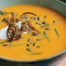 Shallot and Pumpkin Soup Recipe: Cook Vegetarian Magazine