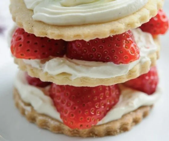 Strawberry Shortbreads Recipe