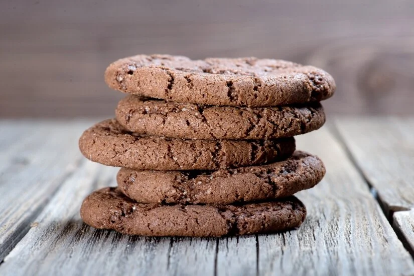 Double chocolate cookies
