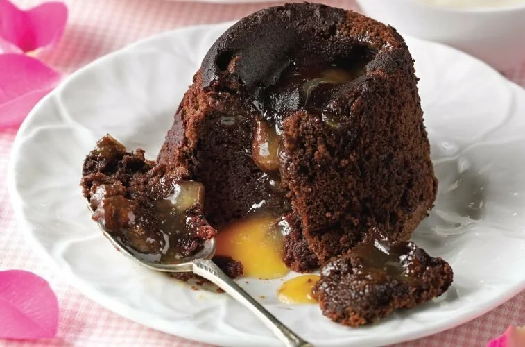 Chocolate Ginger Fondant Puddings Recipe: Cook Vegetarian Magazine