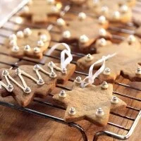 Christmas Gingerbread Hanging Biscuits Recipe