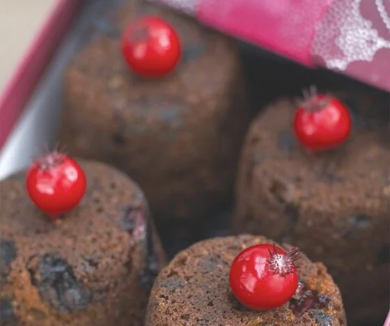 Mini Brandy Christmas Puddings Recipe