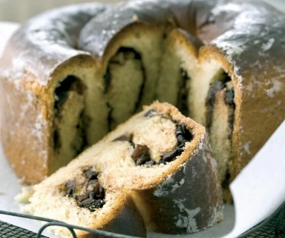 Chocolate, Nut and Raisin Loaf Recipe