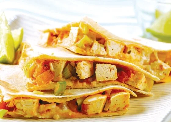 Tofu Salsa Quesadillas Recipe