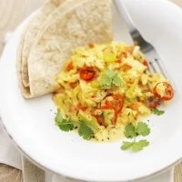 Gizzi Erskine’s Two Minute Indian Scrambled Eggs Recipe