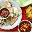 Cheese & Mushroom Quesadilla Recipe: Cook Vegetarian Magazine