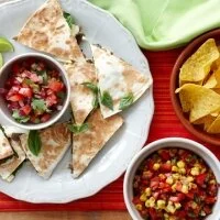 Cheese & Mushroom Quesadilla Recipe