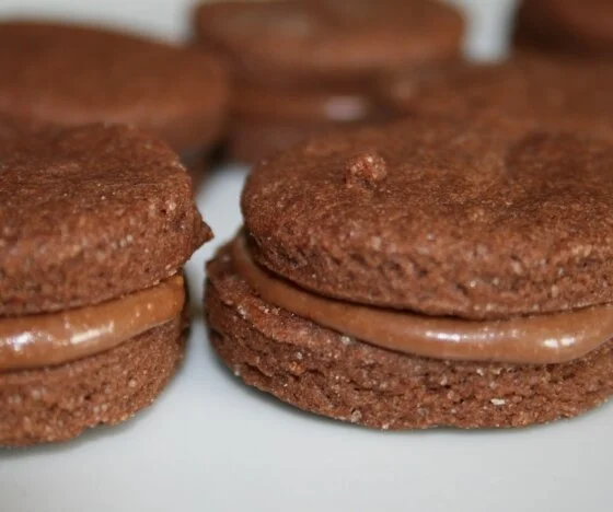 Dairy Free Chocolate Shortbread sandwiches Recipe