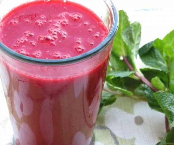Green Tea and Raspberry Smoothie Recipe