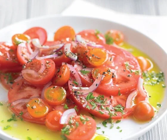Three Tomato Salad Recipe