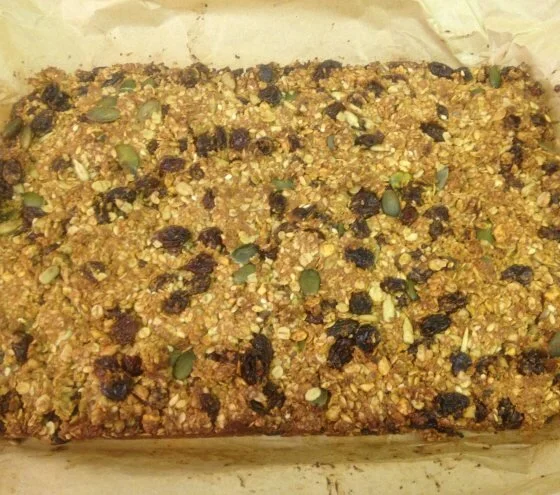 Quick and easy super-nutritious breakfast flapjacks Recipe: Cook Vegetarian Magazine