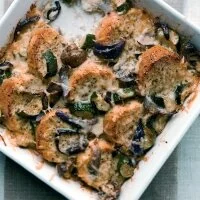 Eggy Bread and Vegetable Cobbler Recipe