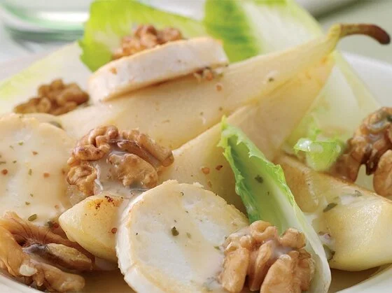Pear and Goat’s Cheese Salad Recipe