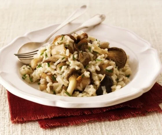 Aldo Zilli’s Mixed Mushroom Risotto Recipe