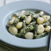 Asparagus with Gnocchi in a Sage and Lemon Butter Recipe