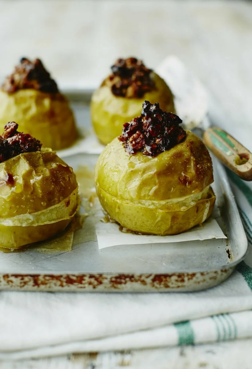 Valentine Warner’s Special Baked Bramley Apples Recipe: Veggie Magazine
