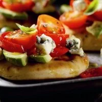 Baked Bruschetta-style Naan Recipe