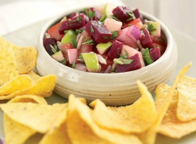 Beetroot Salsa Recipe: Cook Vegetarian Magazine