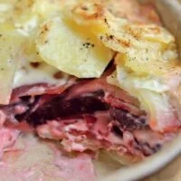 Beetroot and Potato Gratin Recipe