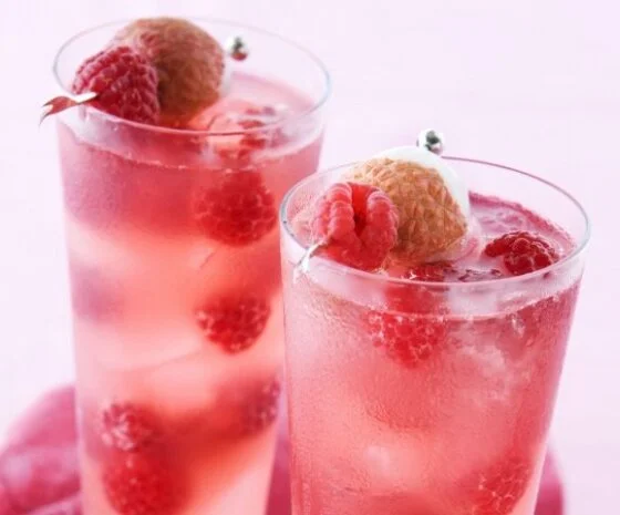 Raspberry Blush Cocktail Vegetarian Recipes | Cook Vegetarian Magazine