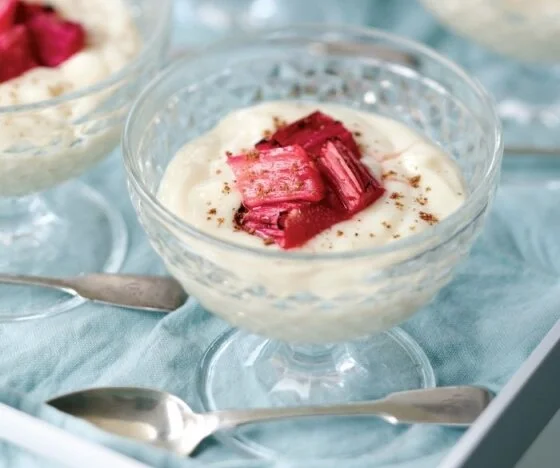 Cheat’s Rhubarb & Vanilla Desserts Recipe