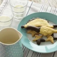 Chocolate-dipped Orange Shortbread Biscuits Recipe