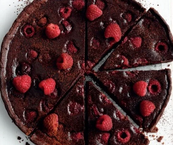 Chocolate and Rapsberry Tart Recipe