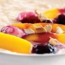 Coconut Rice Pudding with Exotic Fruits Recipe: Cook Vegetarian Magazine