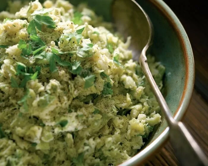 Creamed Brussel Sprouts with Nutmeg Recipe: Cook Vegetarian Magazine