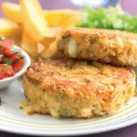 Edam Bean Burgers with Tomato Relish Recipe