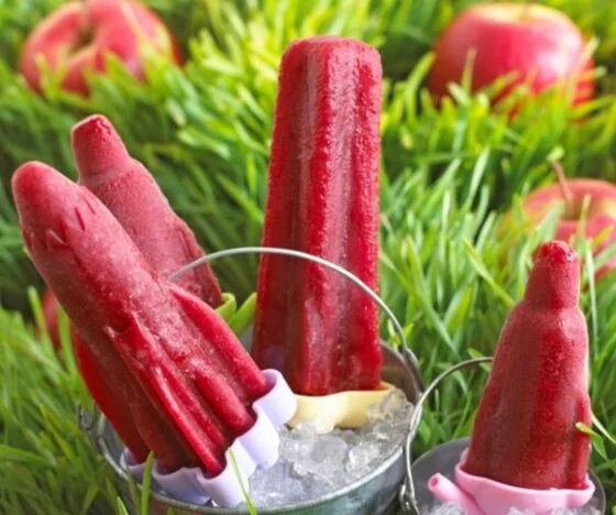 Forest Fruits and Apple Ice Lollies Recipe