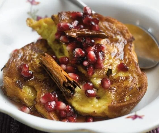French Toast with Pomegranate Recipe