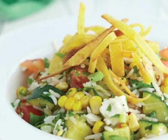 Green Rice Salad Recipe