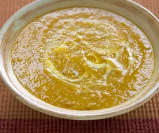 Spiced Carrot and Lentil Soup Recipe
