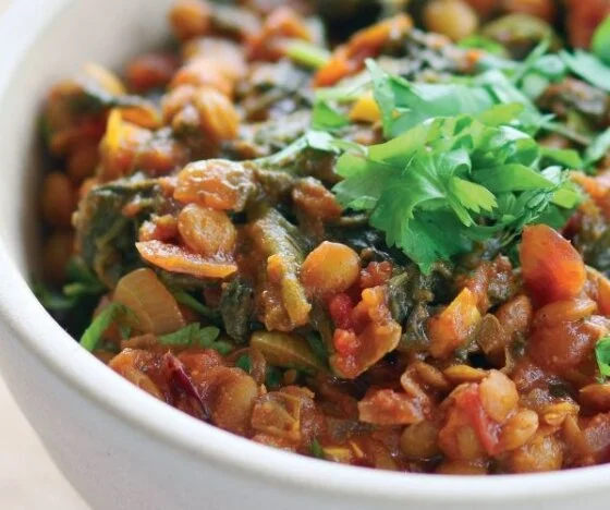 Lentil and Spinach Curry Recipe