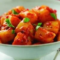 Masala Potatoes with Cumin and Tomatoes Recipe
