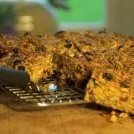 Nutty Flapjacks Recipe: Cook Vegetarian Magazine