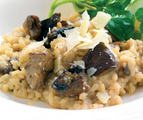Oven-baked Mushroom Risotto Recipe