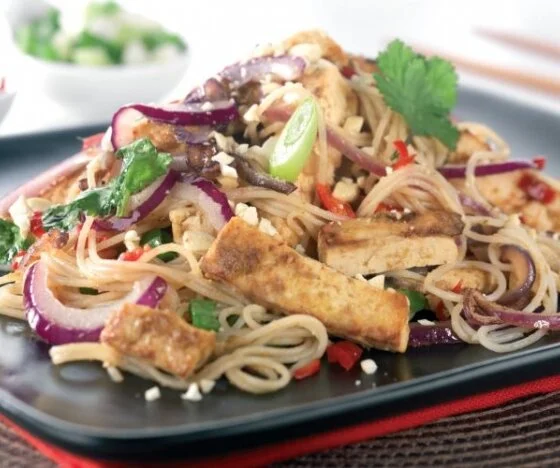 Pad Thai Noodles with Tofu Recipe