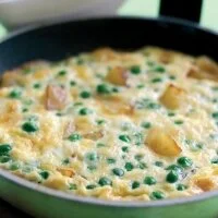 Pea and Potato Frittata Recipe