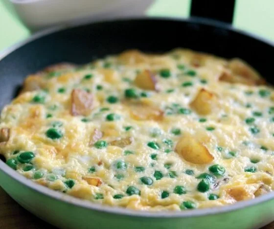 Pea and Potato Frittata Recipe