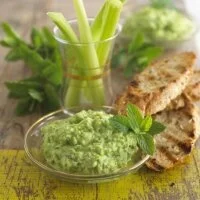 Pea and Mint Houmous Recipe