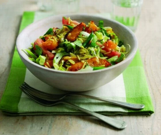 Tomato Roasted Squash and Pilau Rice Salad Recipe