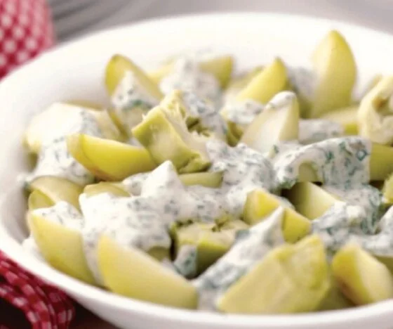 Potato and Artichoke Salad with Herb Yoghurt Dressing Recipe