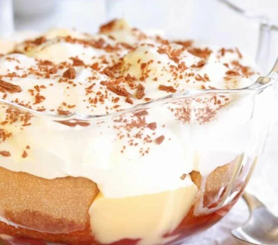 James Martin’s Raspberry Trifle Recipe: Cook Vegetarian Magazine